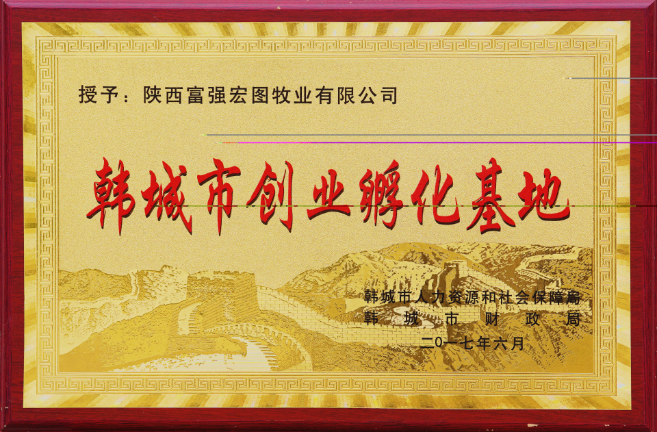 韓城市創(chuàng)業(yè)孵化基地
